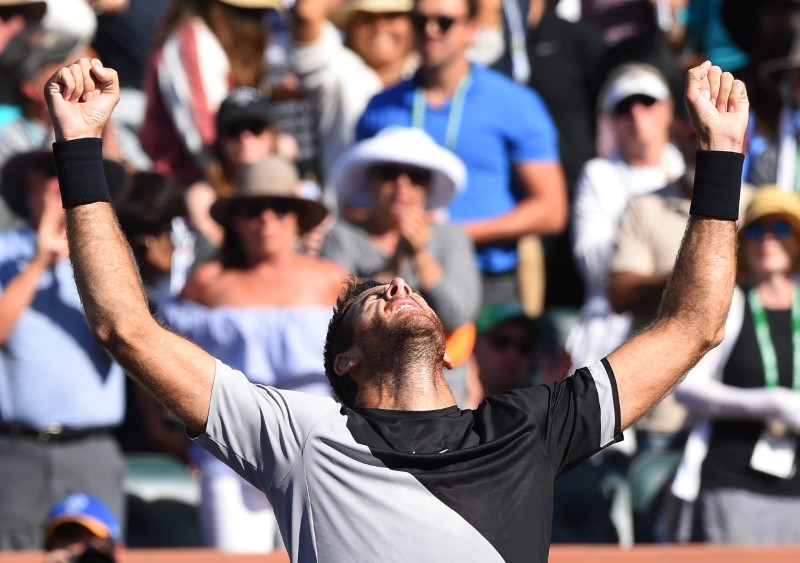 © Reuters. Tennis: BNP Paribas Open-FInals