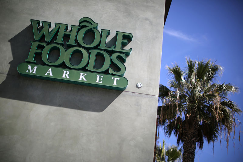 © Reuters. A Whole Foods Market store is seen in Santa Monica