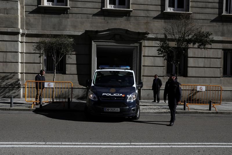 © Reuters. El candidato a la Generalitat Jordi Sánchez se plantea renunciar a su escaño 