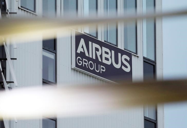 © Reuters. Prédio do grupo Airbus em Blagnac, na França