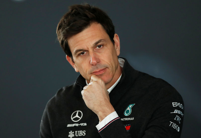 © Reuters. F1 Formula One - Mercedes 2018 Car Launch