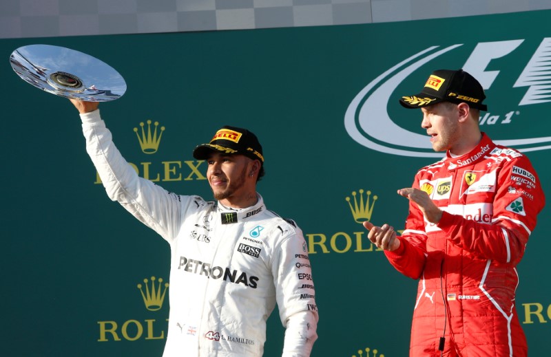 © Reuters. FILE PHOTO: Formula One - F1 - Australian Grand Prix - Melbourne, Australia