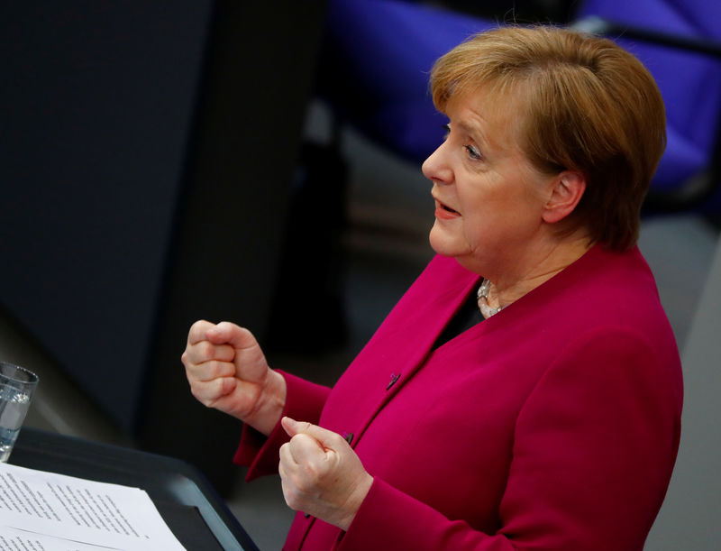 © Reuters. Session of the lower house of parliament Bundestag in Berlin