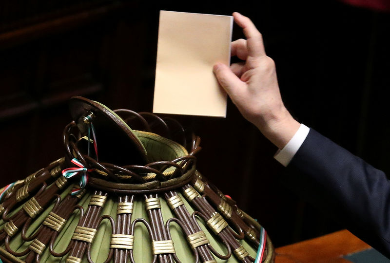 © Reuters. Senato, senza esito primo voto su presidente: 312 schede bianche