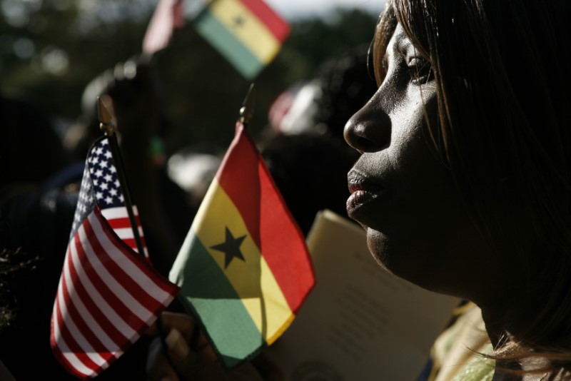 © Reuters. برلمان غانا يوافق على نشر قوات أمريكية والمعارضة تقاطع التصويت
