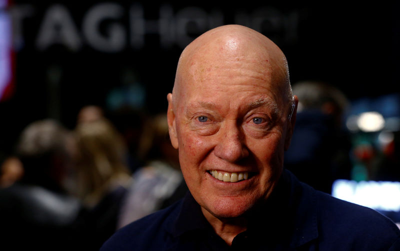 © Reuters. FILE PHOTO - Jean-Claude Biver, CEO of TAG Heuer and President of LVMH Watch Division is seen at the Baselworld watch and jewellery fair in Basel