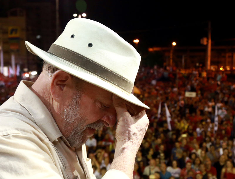 © Reuters. Ex-presidente Lula durante evento em São Leopoldo (RS)