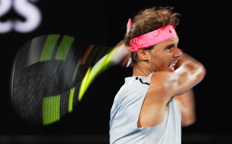 © Reuters. Nadal reaparecerá tras su lesión en cuartos de final de la Copa Davis