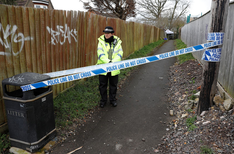 © Reuters. LE COMITÉ D'ENQUÊTE RUSSE DEMANDE L'AIDE DE LONDRES SUR SKRIPAL