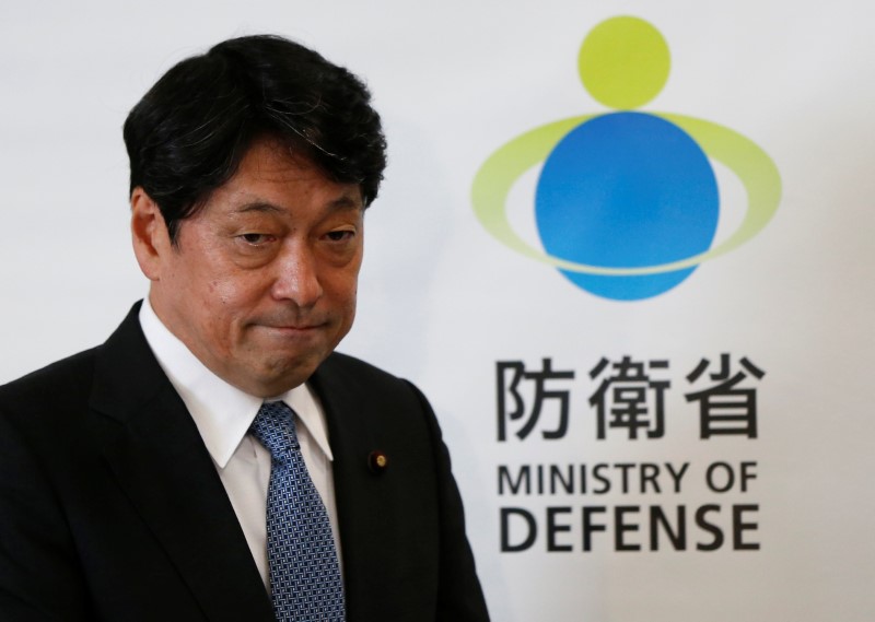 © Reuters. وزير دفاع اليابان يرحب باستئناف التدريبات المشتركة بين واشنطن وسول