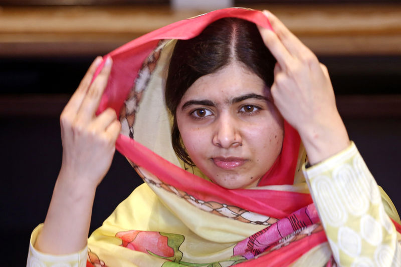 © Reuters. Vencedora do prêmio Nobel da Paz, Malala Yousafzai, durante entrevista à Reuters em um hotel em Islamabad. 30/03/2018. REUTERS/Saiyna Bashir