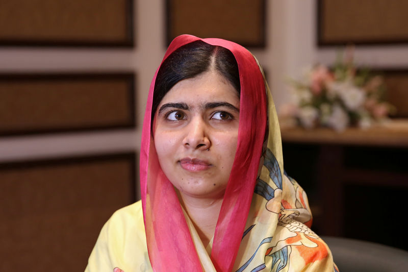 © Reuters. "Nunca he sido tan feliz", dice en Pakistán la ganadora del Nobel Malala