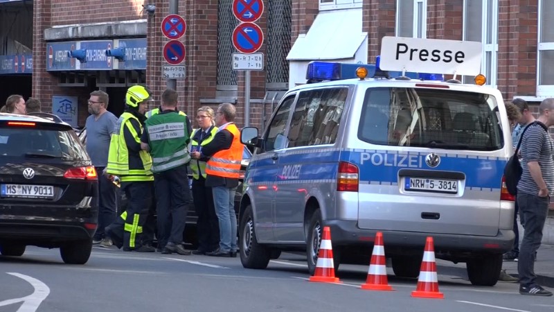 © Reuters. الشرطة الألمانية: سائق العربة المستخدمة في واقعة دهس مونستر انتحر