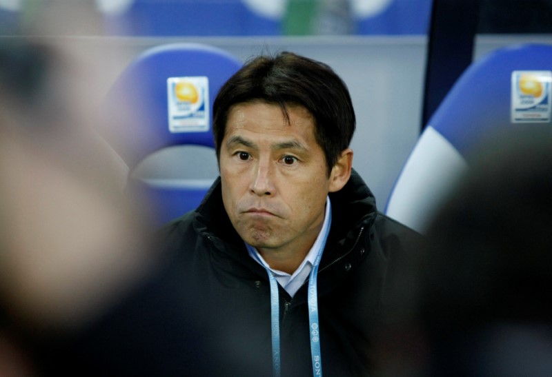 © Reuters. نيشينو يحل بديلا لخليلوجيتش في تدريب منتخب اليابان