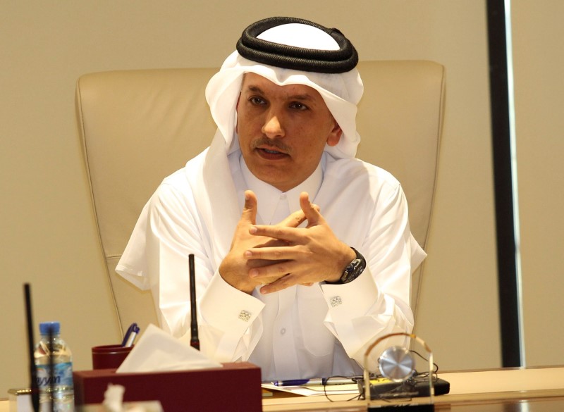 © Reuters. مقابلة-وزير المالية: اقتصاد قطر واستعدادات كأس العالم يحققان تقدما سريعا