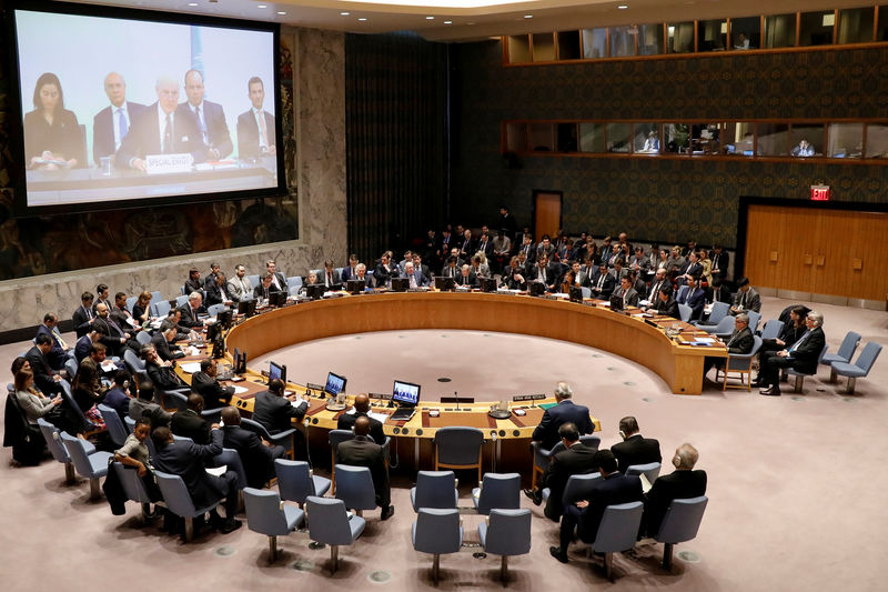 © Reuters. روسيا تطلب من مجلس الأمن التصويت على قرارين بشأن سوريا الثلاثاء