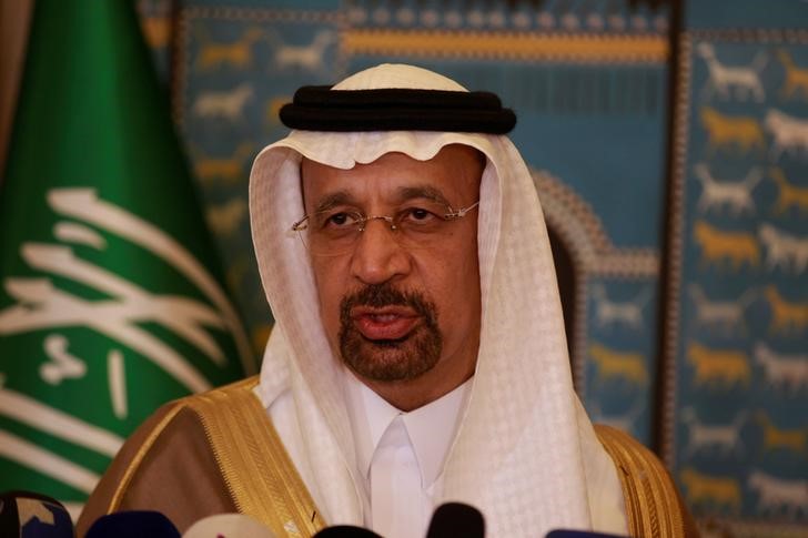 © Reuters. Министр энергетики Саудовской Аравии Халид аль-Фалих