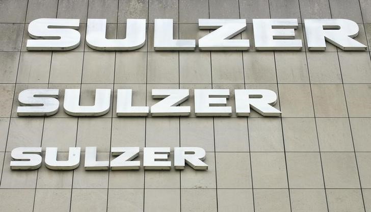 © Reuters. Логотипы группы Sulzer AG