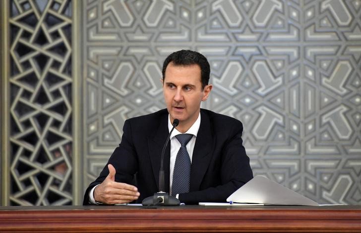 © Reuters. الأسد: أي تحركات غربية لن تساهم إلا في زعزعة الاستقرار في المنطقة
