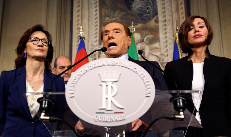 © Reuters. Governo, Bernini (FI): M5s riconosca Berlusconi o niente dialogo