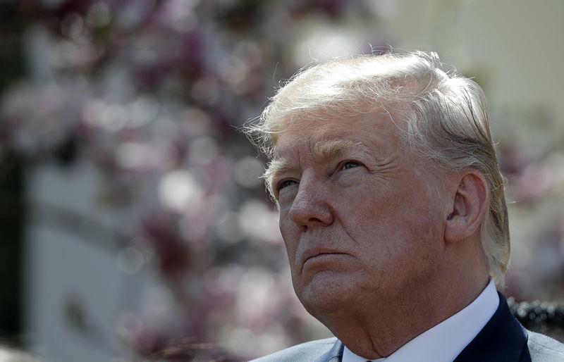 © Reuters. Presidente dos Estados Unidos, Donald Trump, na Casa Branca, em Washington