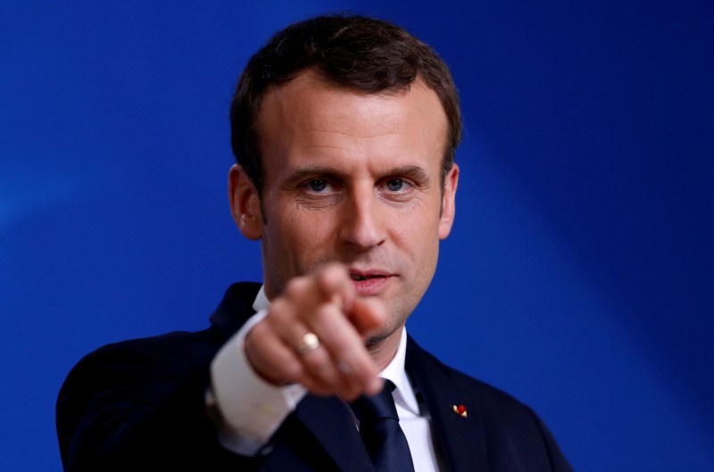 © Reuters. فرنسا تأمر بعمل عسكري في سوريا مع الولايات المتحدة وبريطانيا