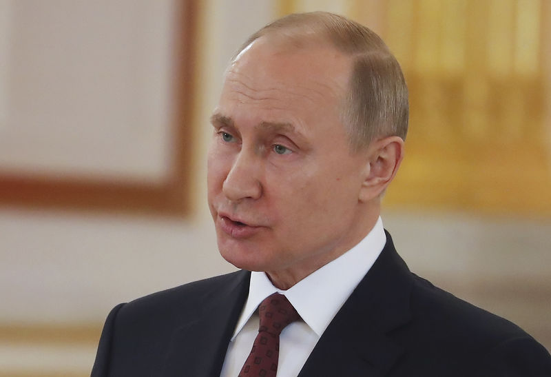 © Reuters. Putin condena el ataque occidental a Siria, pide una reunión urgente de la ONU