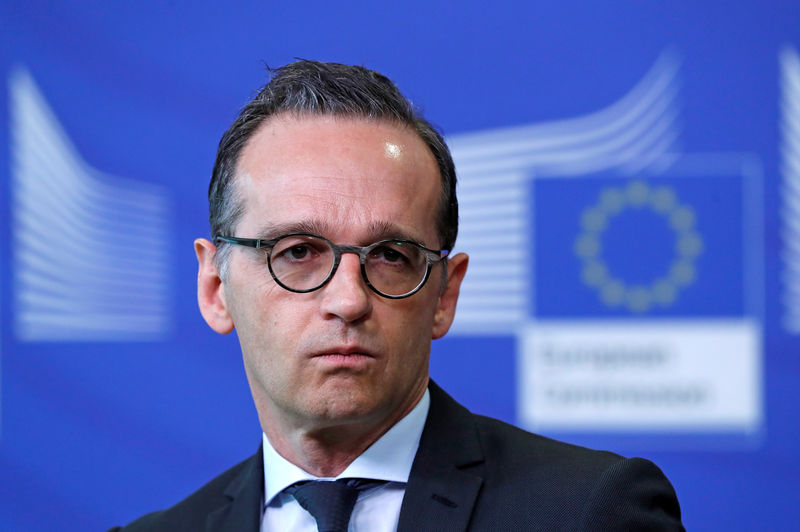 © Reuters. ماس يقول ألمانيا ستنضم إلى فرنسا من أجل جهود دولية جديدة لإنهاء الحرب في سوريا