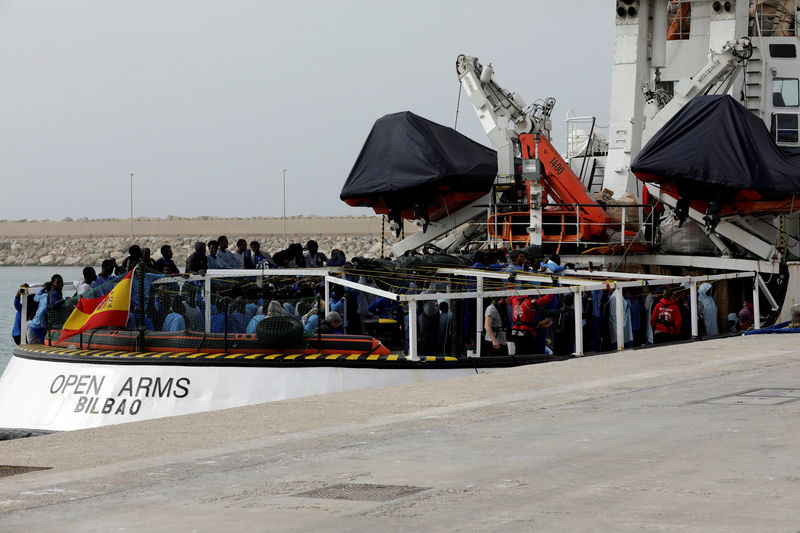 © Reuters. Un tribunal italiano libera el barco inmovilizado de la ONG Open Arms