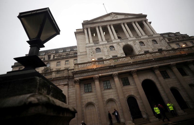 © Reuters. FILE PHOTO: The Bank of England in London