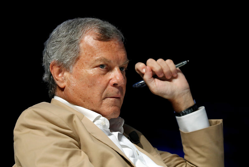 © Reuters. FILE PHOTO: Sir Martin Sorrell, Chairman and CEO of advertising company WPP, attends a conference at the Cannes Lions Festival in Cannes