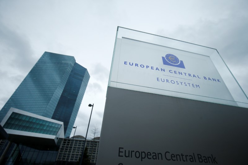 © Reuters. The European Central Bank headquarters are pictured in Frankfurt