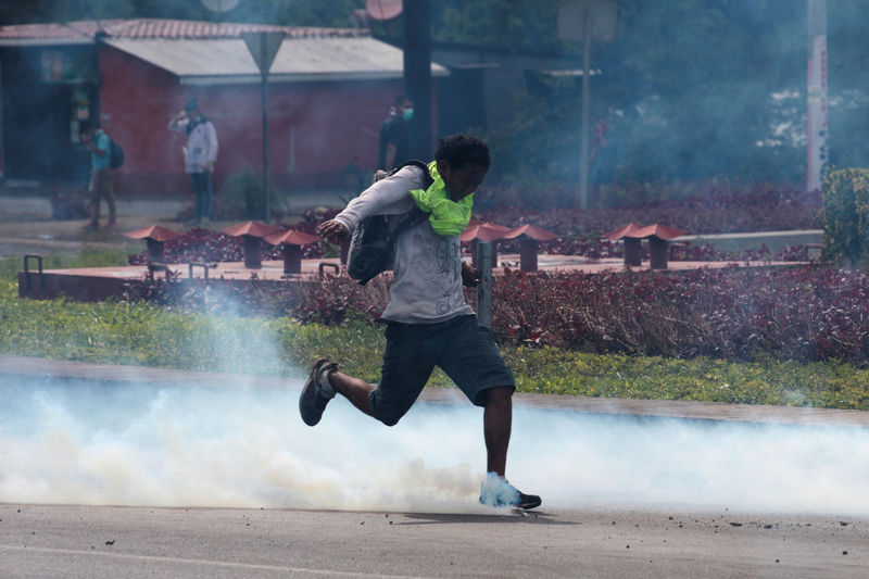 © Reuters. مقتل 3 على الأقل في احتجاجات في نيكاراجوا