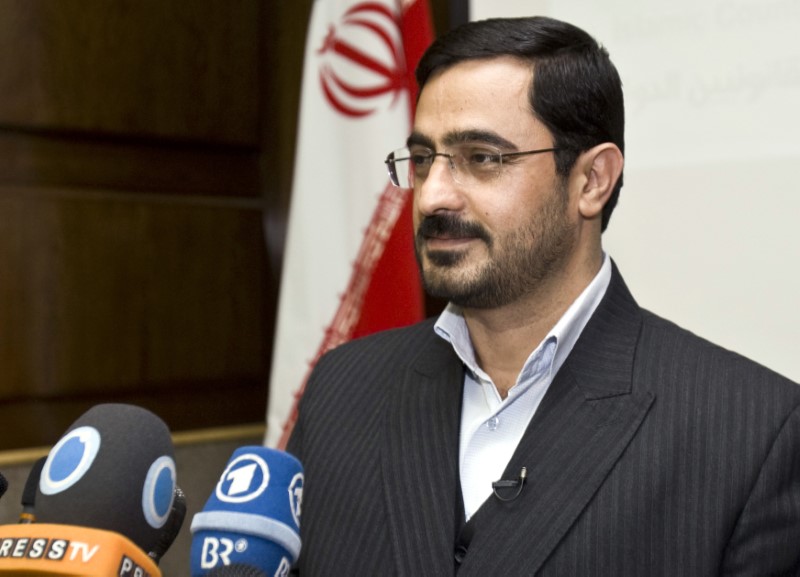 © Reuters. FILE PHOTO: Tehran Prosecutor General Saeed Mortazavi attends a news conference in Tehran