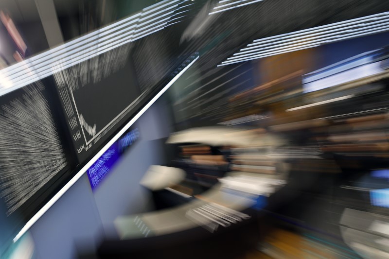 © Reuters. General view of the stock exchange in Frankfurt