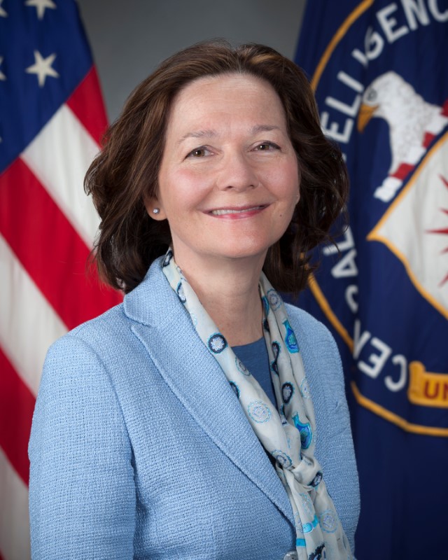 © Reuters. Veteran CIA officer Haspel is shown in handout photograph