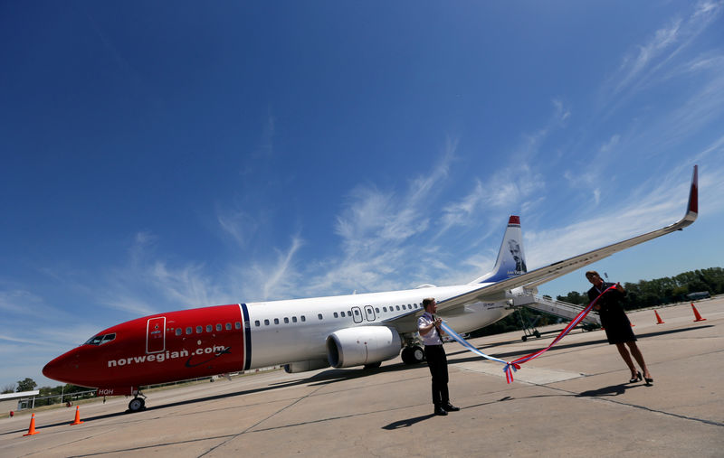 © Reuters. Norwegian Air dice ha recibido 