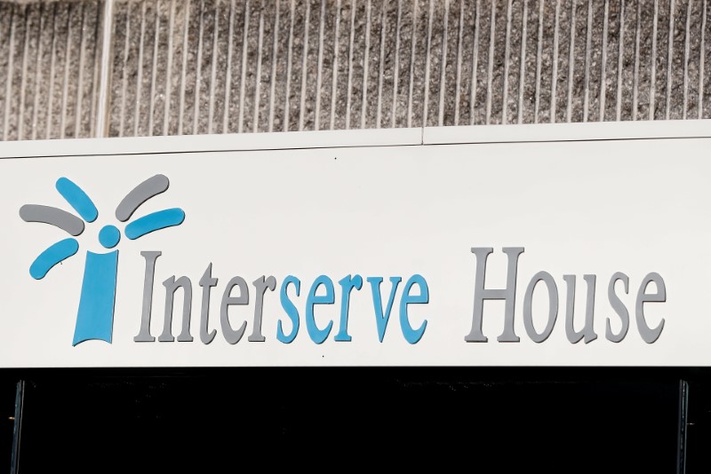 © Reuters. Interserve offices are seen in Twyford