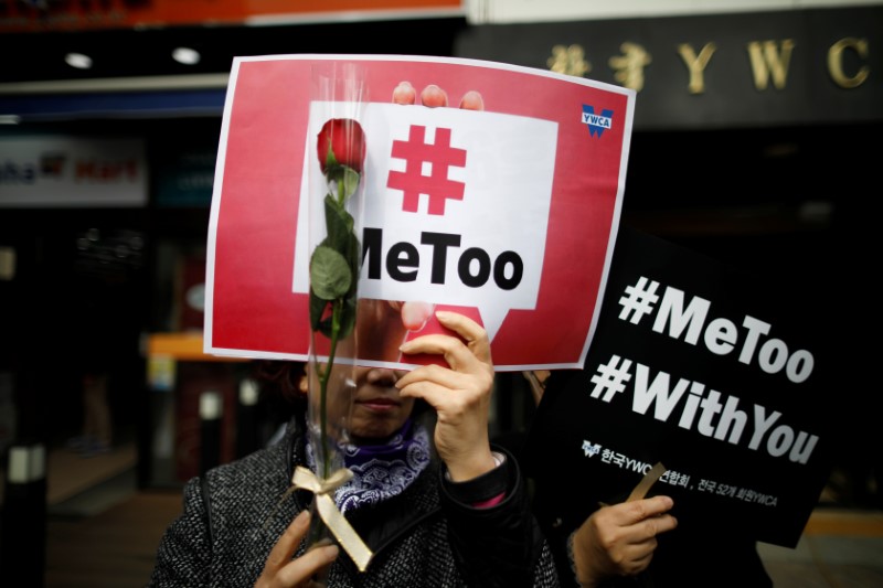 © Reuters. La élite mundial discutirá en la conferencia Milken los abusos sexuales a raíz del #MeToo