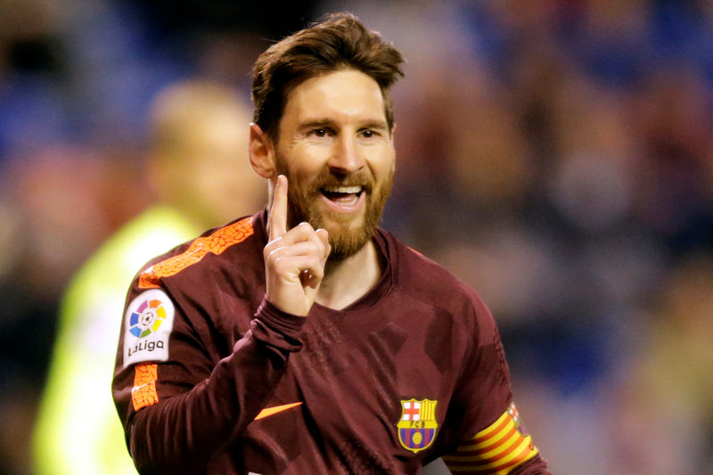 © Reuters. El Barça debe valorar y festejar un título especial, dice Messi