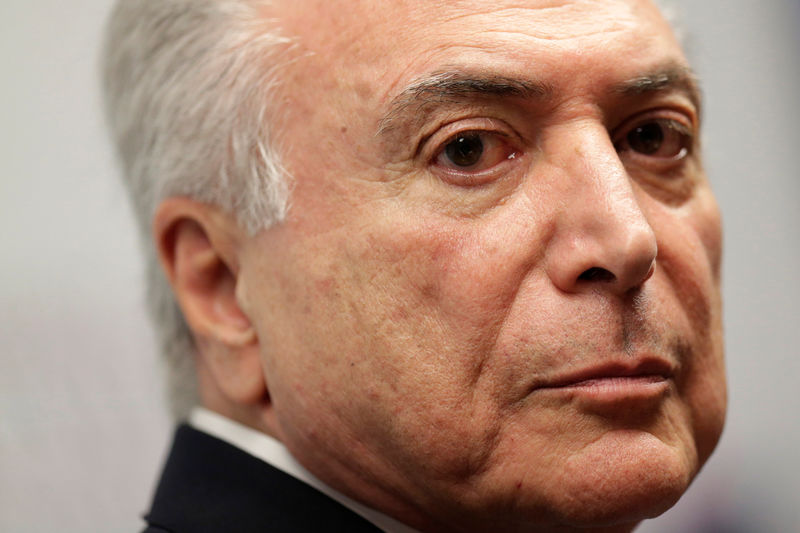 © Reuters. Presidente Michel Temer