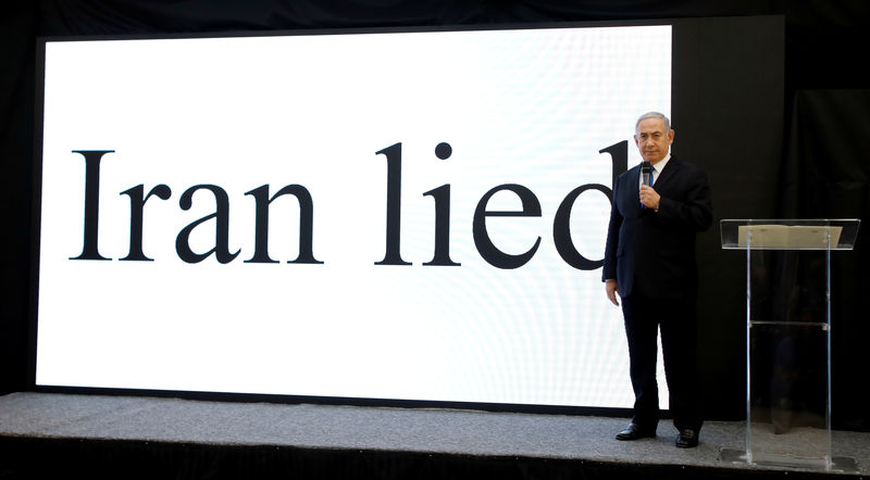 © Reuters. Premiê israelense, Benjamin Netanyahu, em Tel Aviv