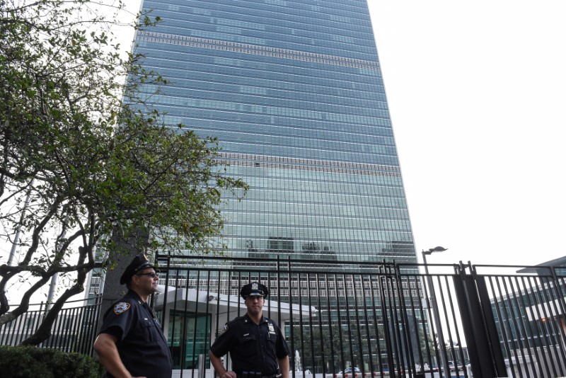 © Reuters. مصدر بالأمم المتحدة: إسرائيل تنسحب من السباق على مقعد بمجلس الأمن