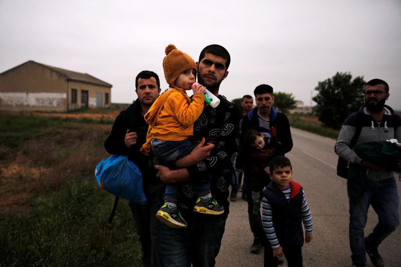 © Reuters. Las disputas sobre inmigración en la UE calientan la cumbre de junio