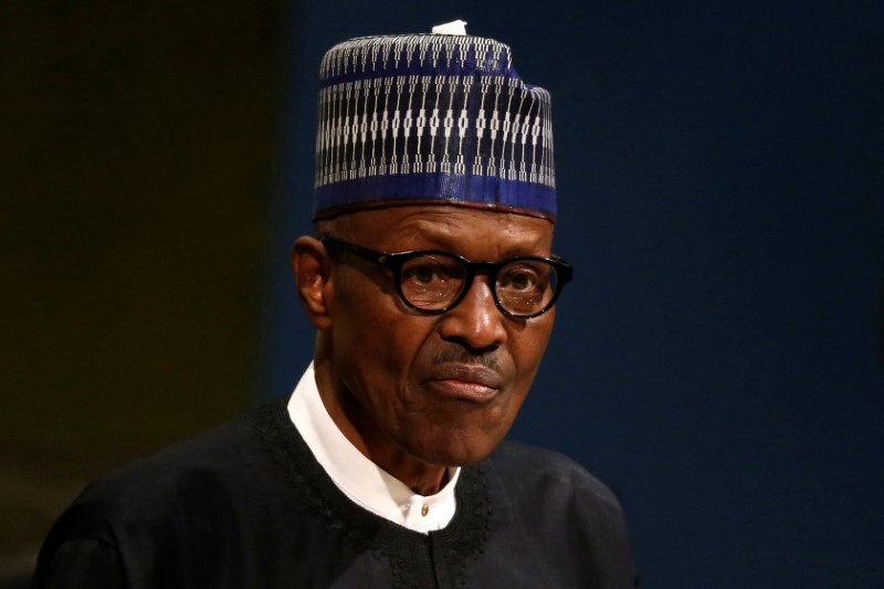 © Reuters. رئيس نيجيريا يقول إنه سيسافر إلى بريطانيا للقاء الطبيب
