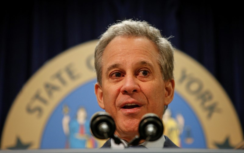 © Reuters. Procurador-geral do Estado de Nova York, Eric Schneiderman