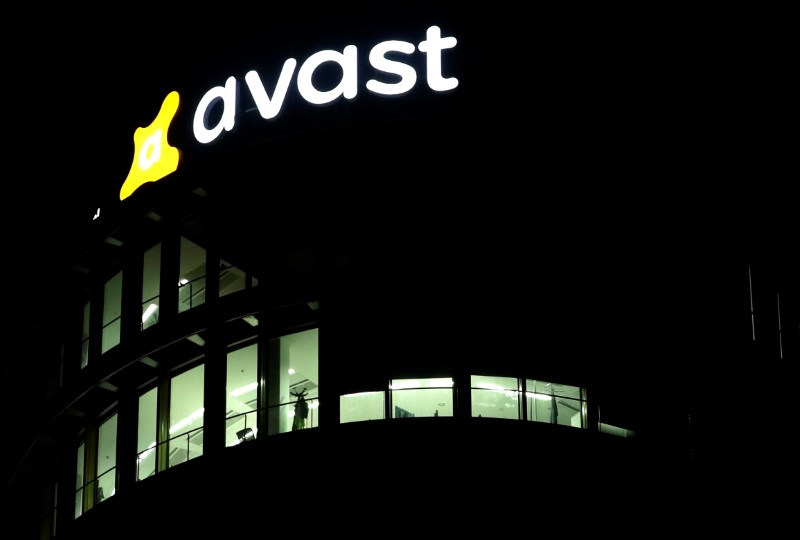 © Reuters. The logo of Avast Software company is seen at its headquarters in Prague