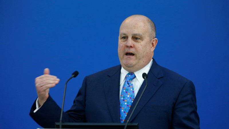 © Reuters. FILE PHOTO:  Fresenius Medical Care's CEO Powell is pictured in Bad Homburg near Frankfurt