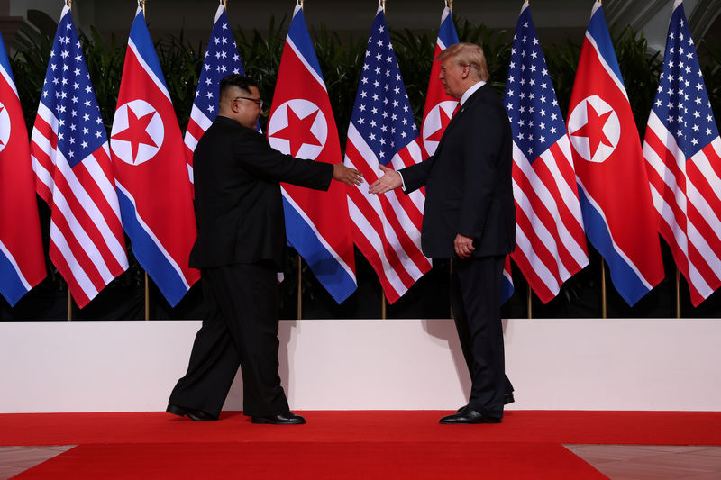 © Reuters. Trump dice que la  cumbre con Kim fue 
