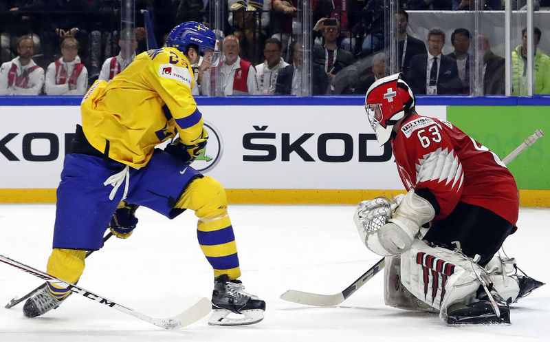 © Reuters. 2018 IIHF World Championships